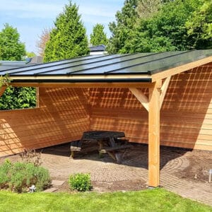 Vrijstaande solar veranda XL
