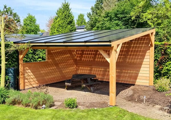 Vrijstaande solar veranda XL